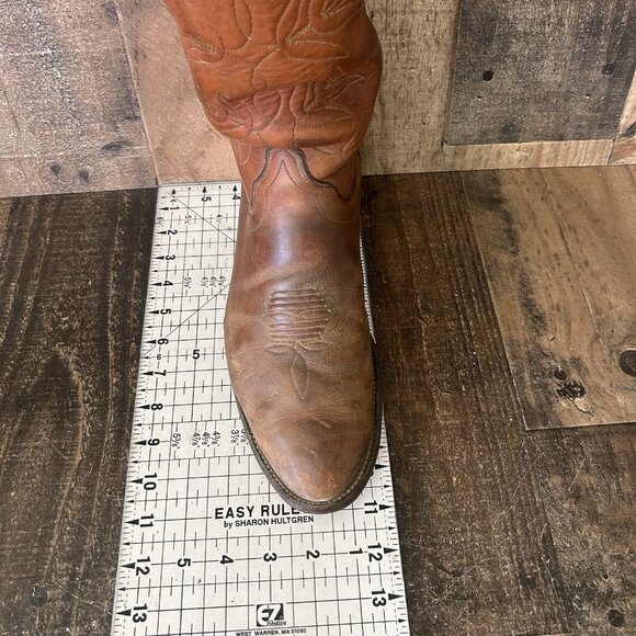 Olathe 6009 Vintage Tall Buckaroo Cowboy Boots Mens 9.5 D - Picture 6 of 12